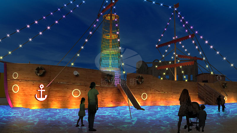 水景景觀照明設計的兩種方式 水景景觀照明設計的兩種方式