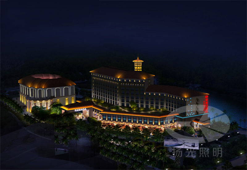 酒店景觀照明工程 酒店景觀照明工程